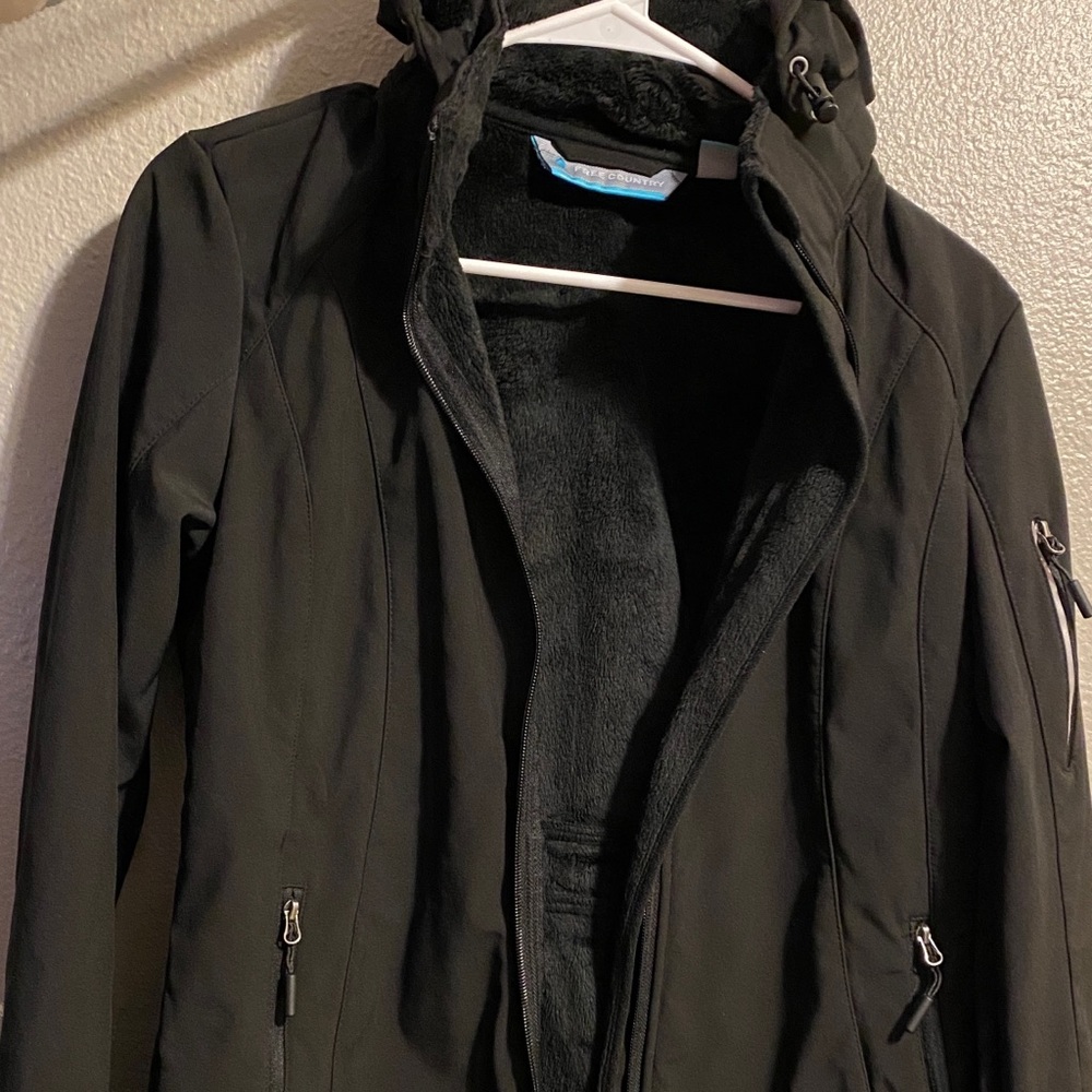 Black soft shell